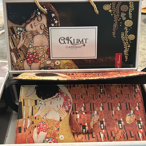 Leather ICON purse new in box jeon jcon - Picture 1 of 4